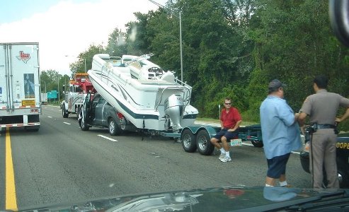 Not all boating accidents happen on water